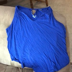 Blue tank top